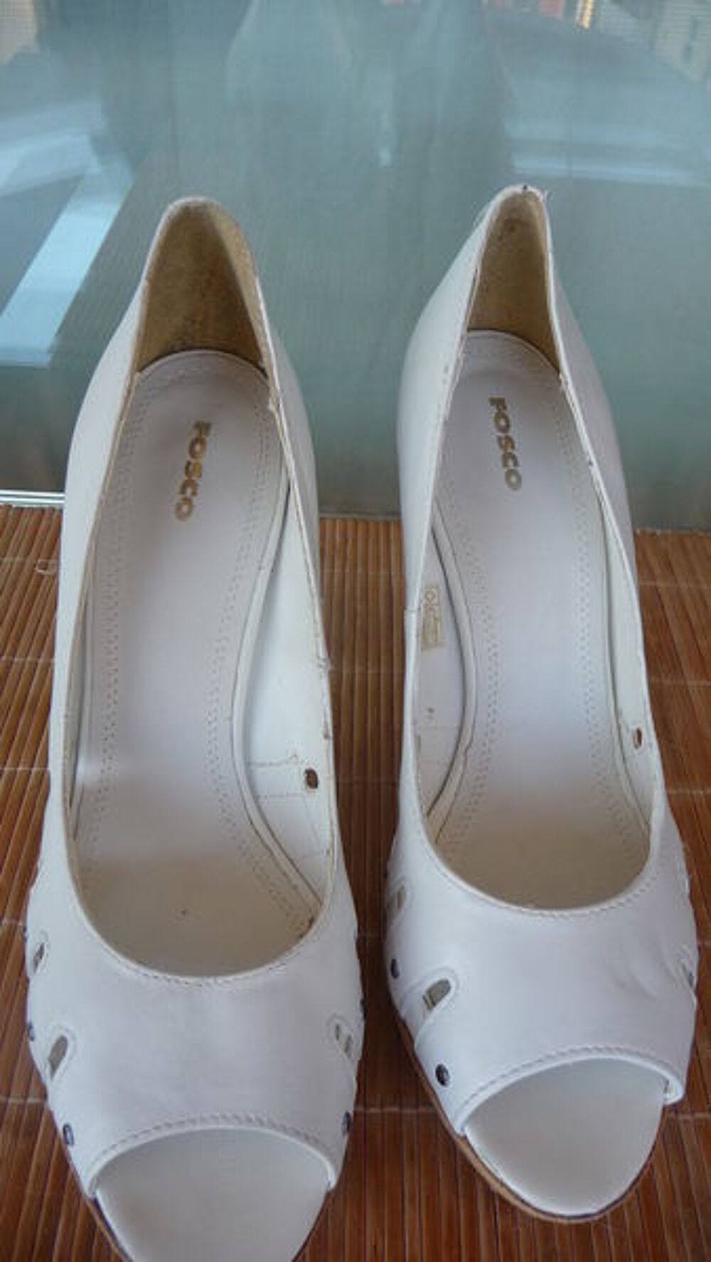 CHAUSSURE FEMME &eacute;t&eacute; blanche Chaussures