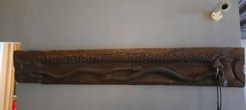 Poutre en chne sculpte 400 Nogent-le-Roi (28)