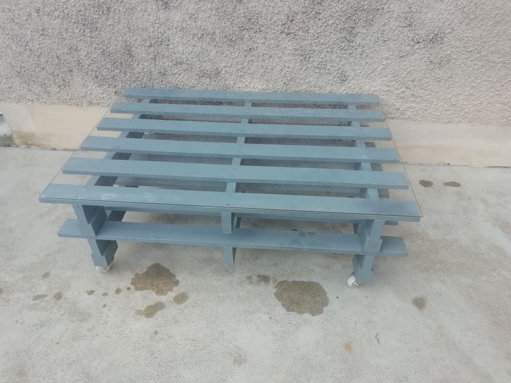 Table basse bois ext&eacute;rieure Meubles