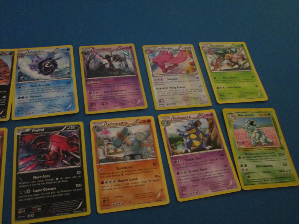 LOT CARTES POKEMON"NIDOQUEEN-GOLEMASTOC-FLABUSARD" LOT AP16L Jeux / jouets