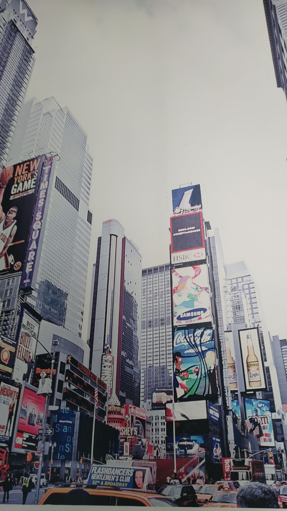 Tableau sur Toile - Impression New York Times Square Décoration