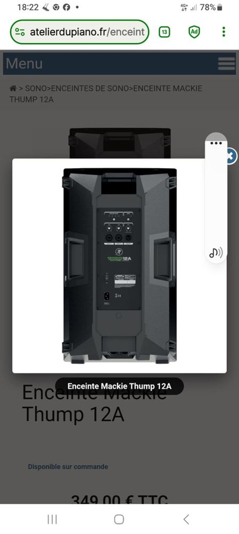 SONO COMPLETE NEUVE Audio et hifi