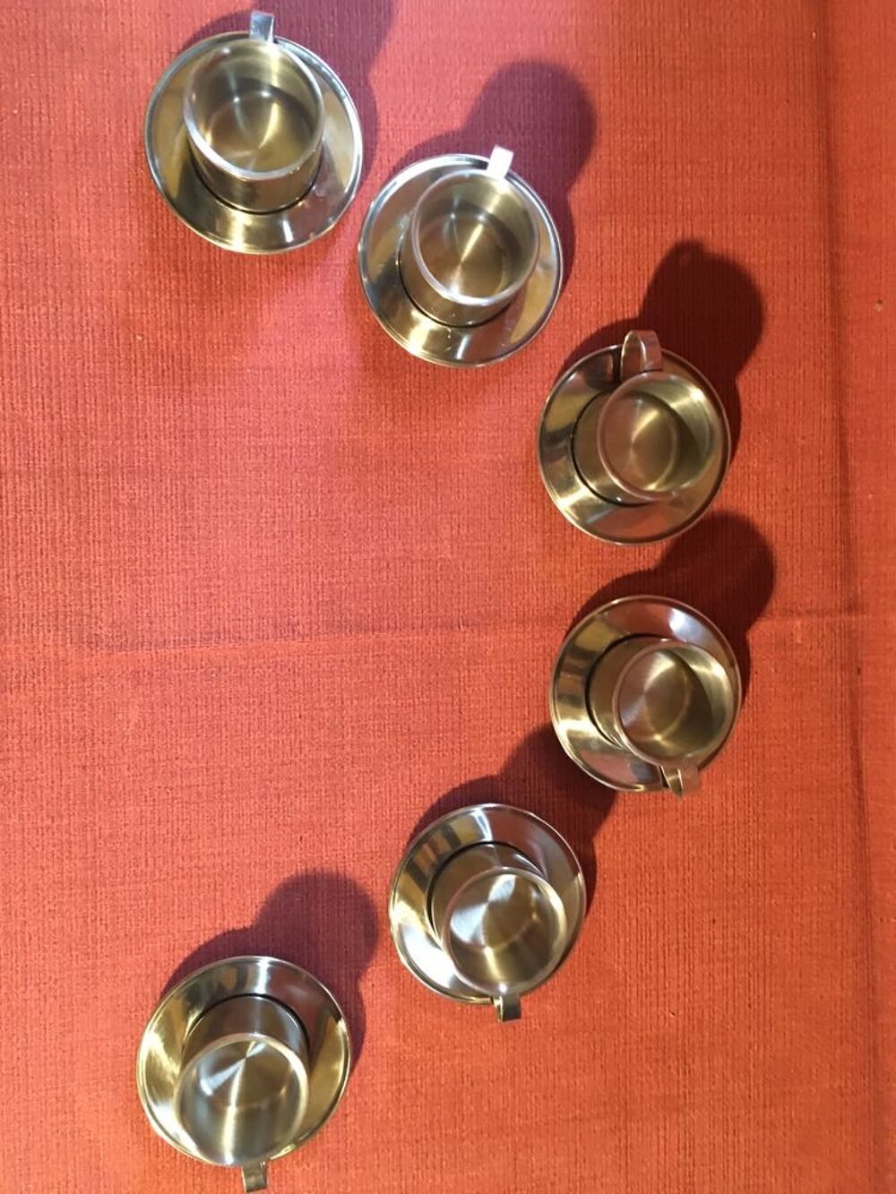 Lot de 6 tasses inox isothermes Cuisine
