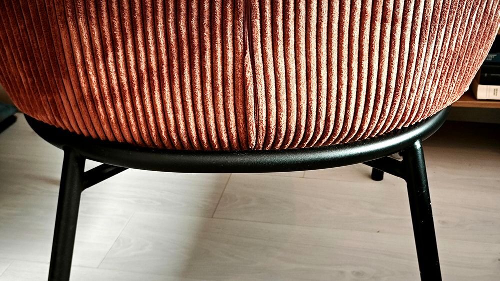 Fauteuil velours rouille Meubles