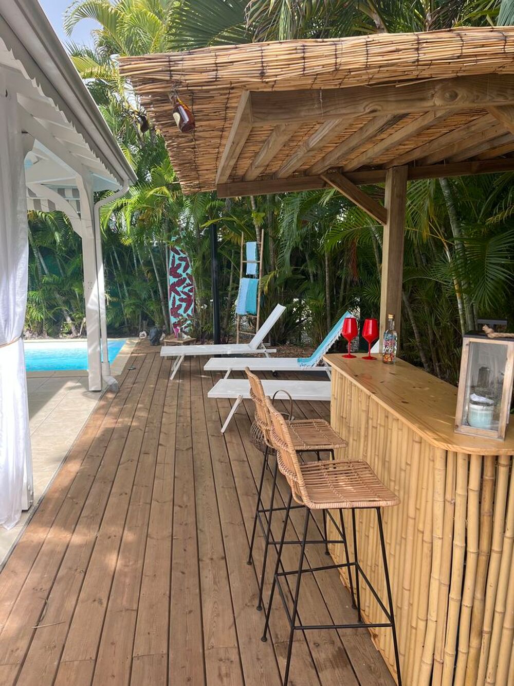   Villa , 3 chambres tout confort à 3 minutes de la plage . DOM-TOM, Saint-François (97118)