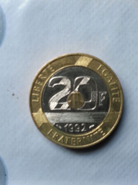 20 francs commmorative 10 Montceaux-ls-Provins (77)