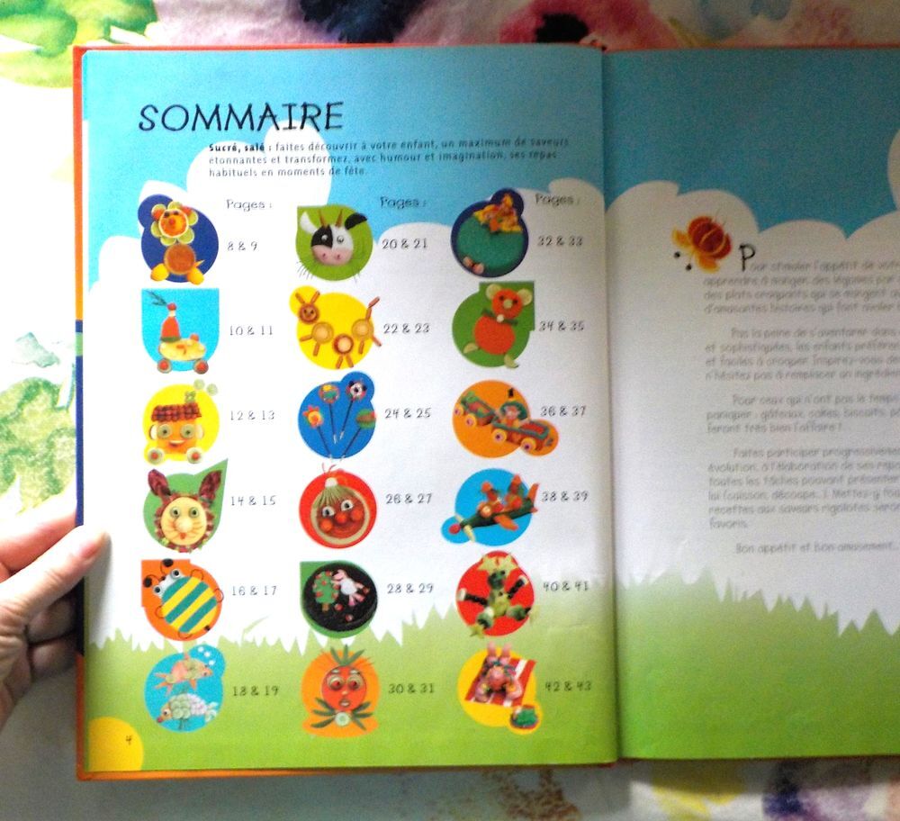 L'APPETIT VIENT EN S'AMUSANT 18 recettes originales et Livres et BD