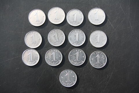 13 pi�ces de monnaies de collection 0 Saran (45)