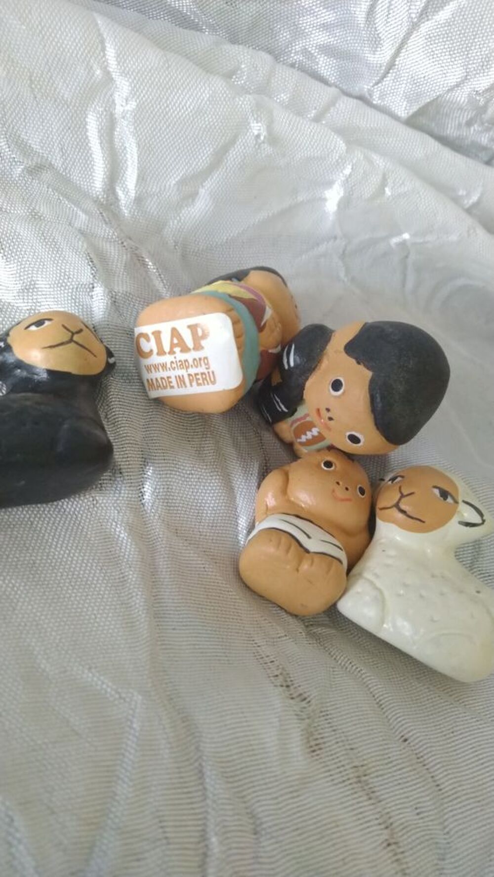 Mini cr&egrave;che du P&eacute;rou Décoration