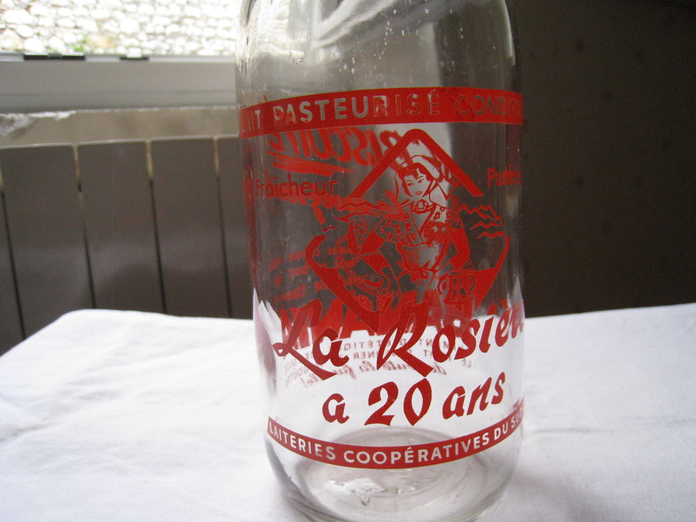 Bouteille en verre Banania 1950 