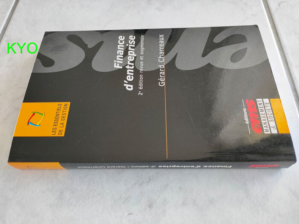 Essentiels de la gestion - Finance d'entreprise Livres et BD