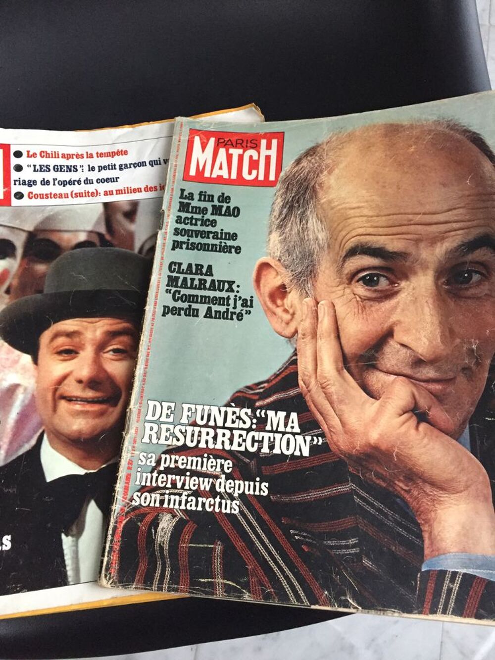 Deux anciens PARIS MAtch : l?humour &agrave; la une Livres et BD