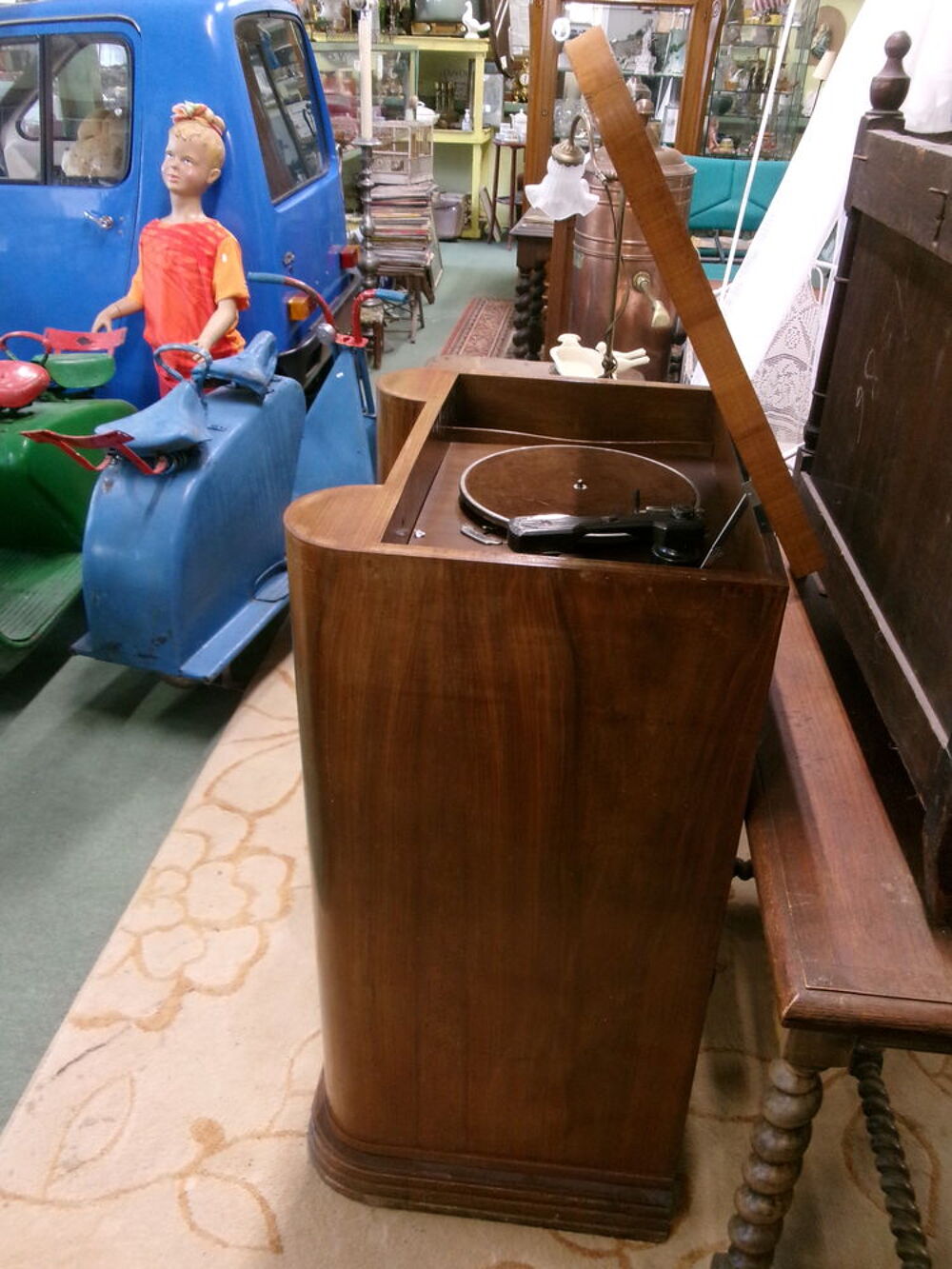  Porte phono ancien Meubles