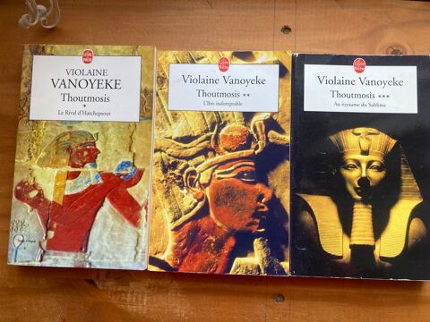 Trilogie  THOUTMOSIS  de Violaine VANOYEKE 6 Les �glisottes-et-Chalaures (33)