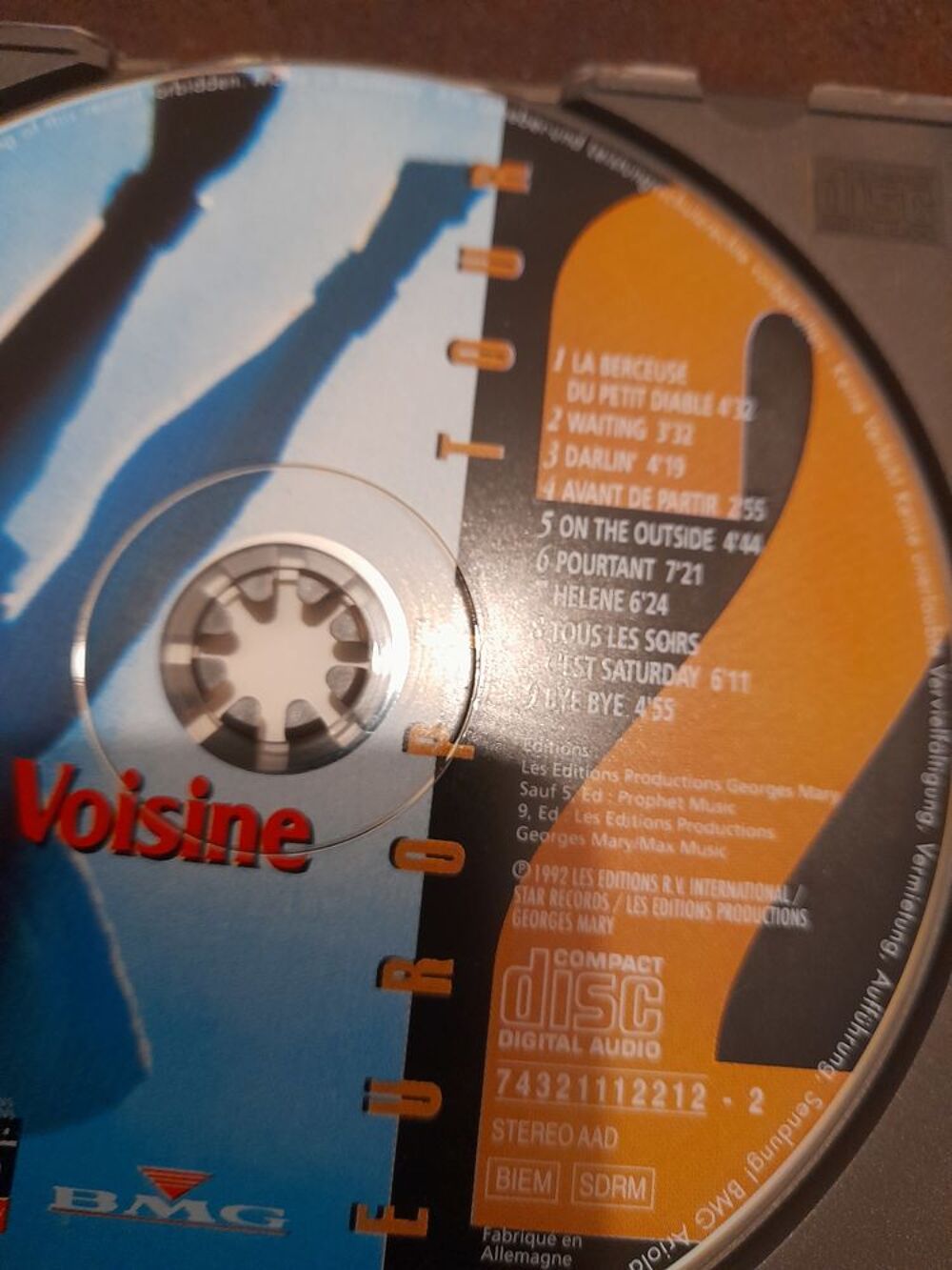 Double cd ROCK VOISINE CD et vinyles