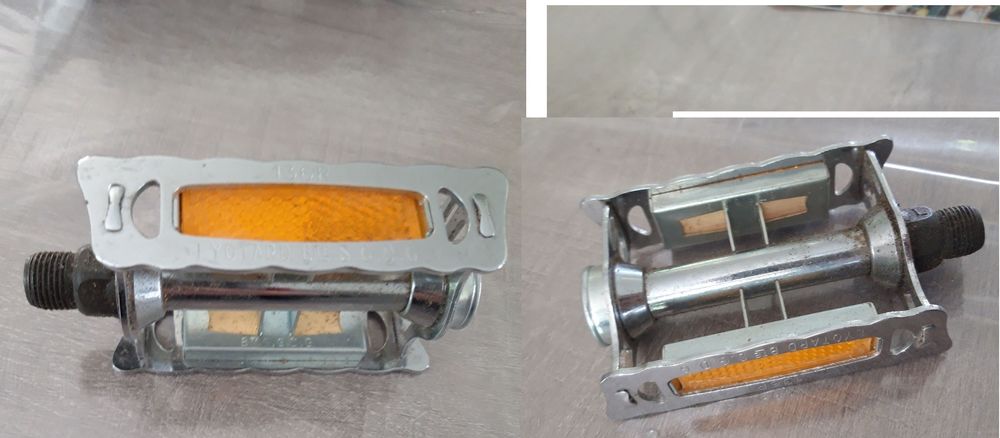  2 paires de p&eacute;dales donc une paire neuves .
Vélos