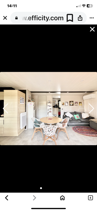  Chalet � vendre 3 pi�ces 55 m� Ondres