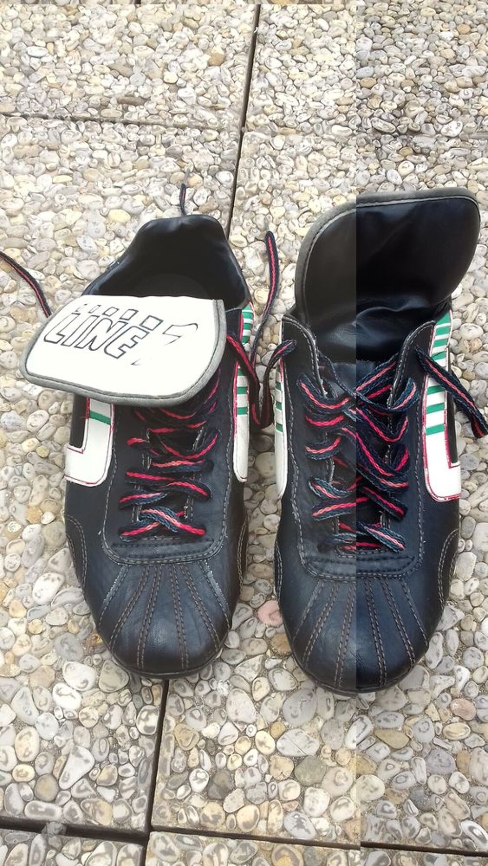 Crampons de foofball de marque LINE7 Chaussures