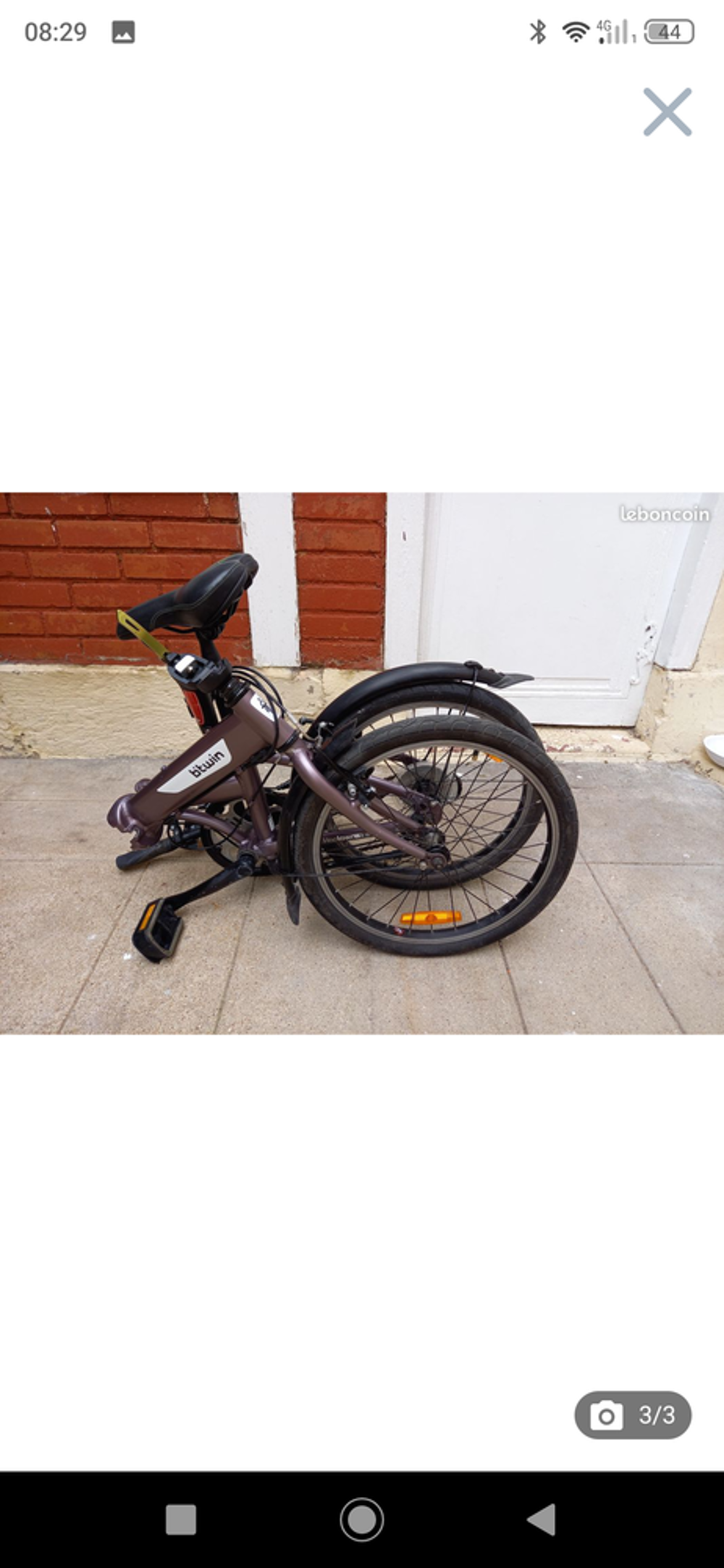 V&eacute;lo pliable b twin hoptown5.
Vélos