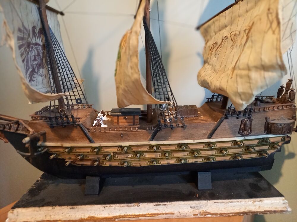 Maquette bateaux espagnole 1960 Dcoration