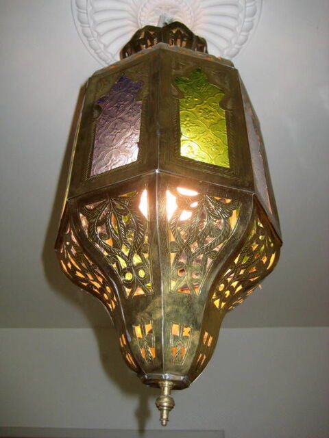 LANTERNE  MAROCAINE    AUTHENTIQUE 95 Tours (37)