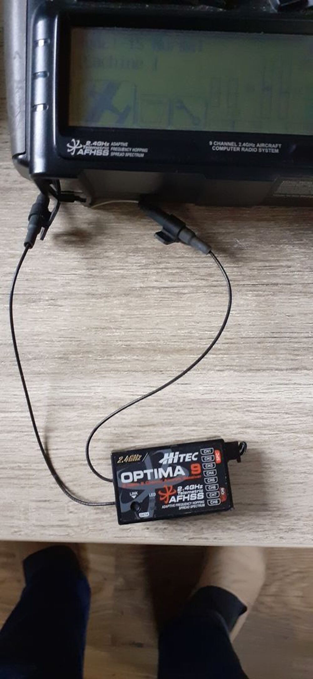 radio HITEC AURORA 9 Sports
