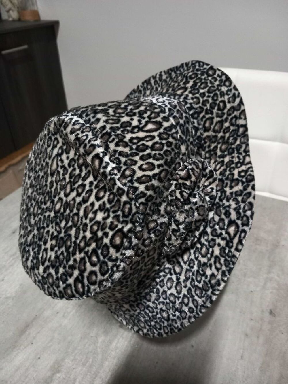 Chapeau style l&eacute;opard Maroquinerie