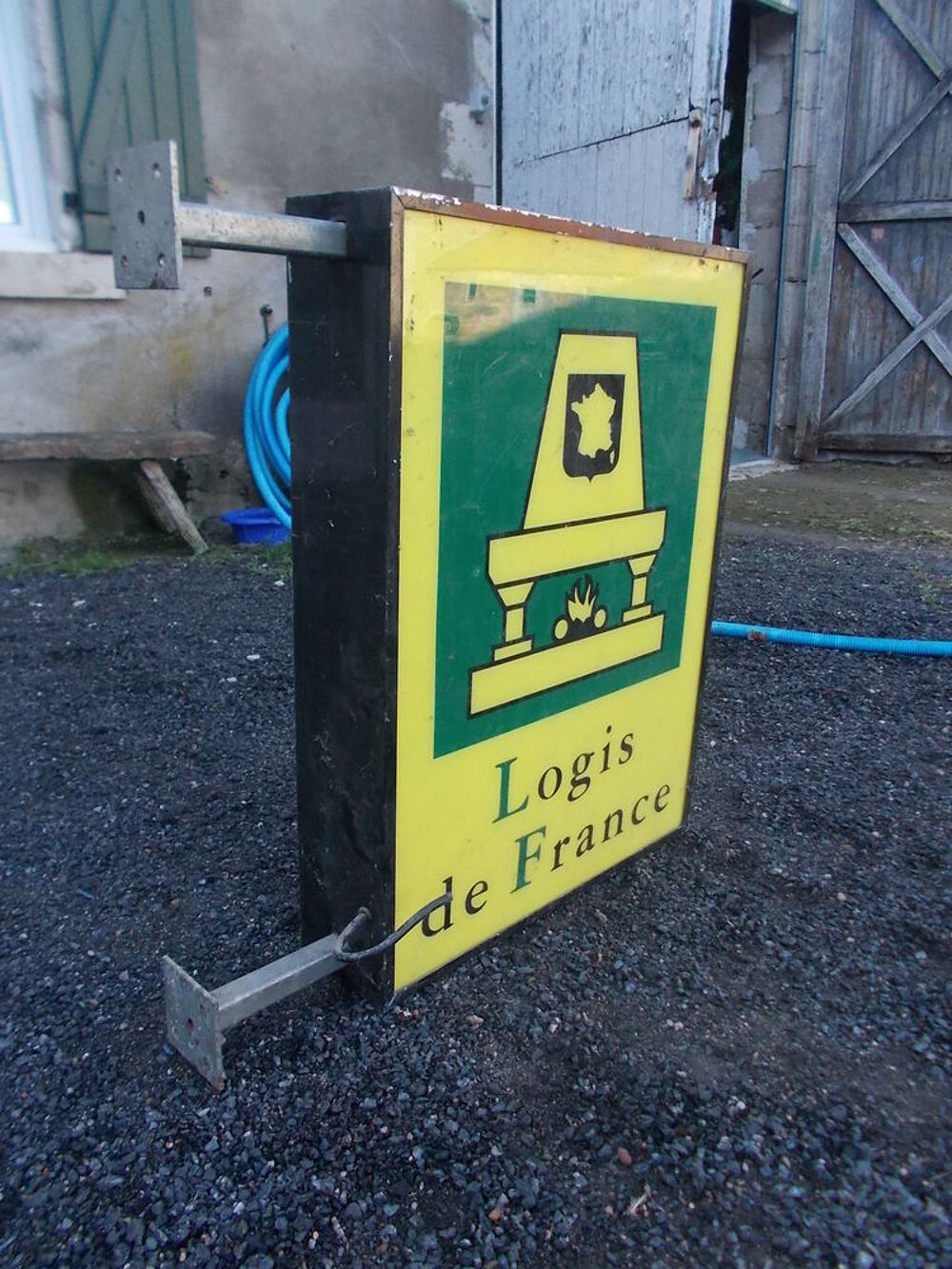 Enseigne publicitaire logis de france en alu faire prix Décoration