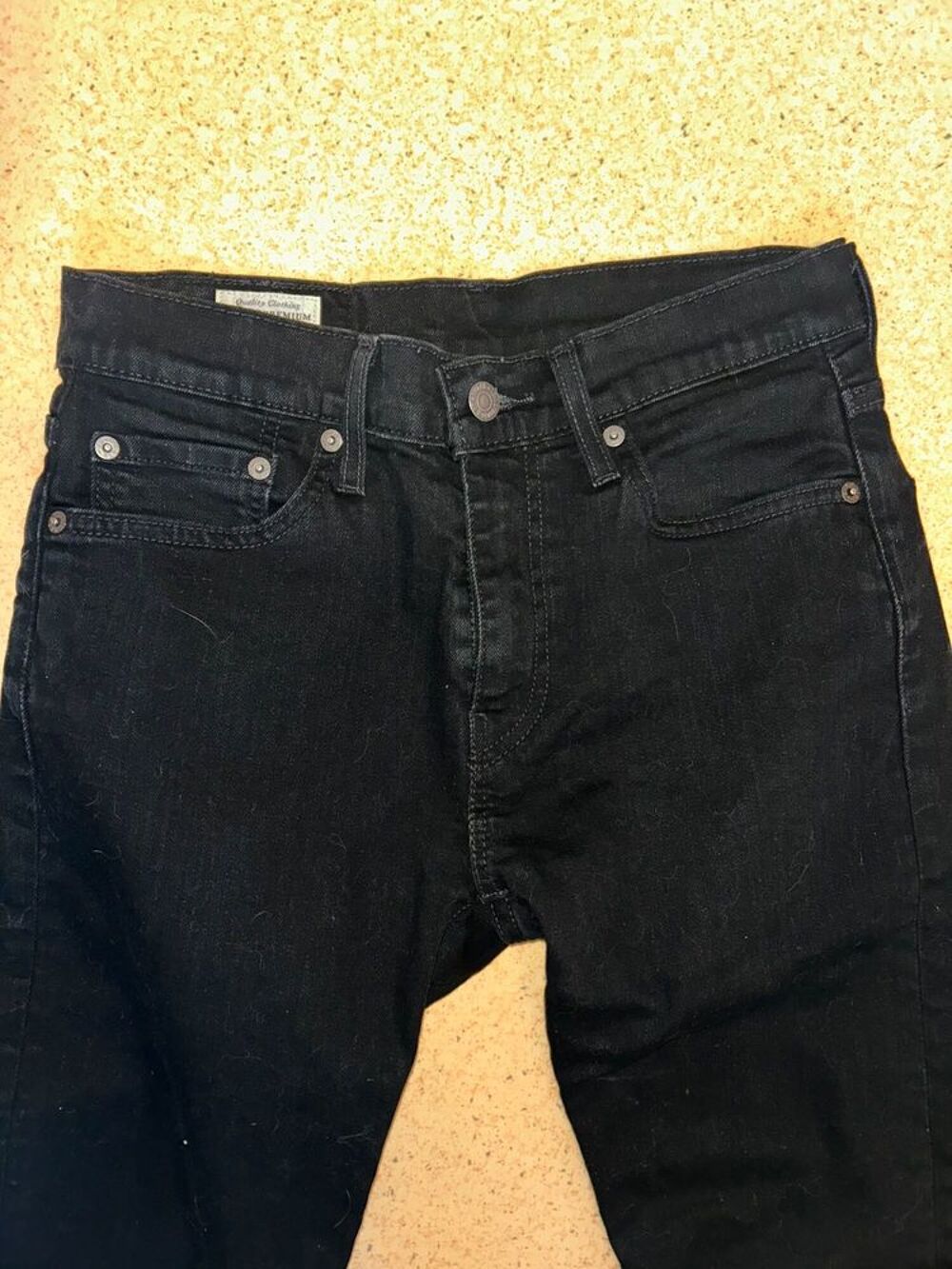 Jeans noir de marque Lewi Straus &amp; Co W28 L32 Lot 512 Vêtements
