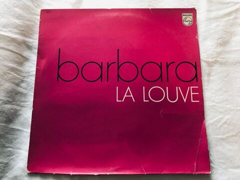 Vinyle 33 tours  Barbara     La louve    10 Mottier (38)