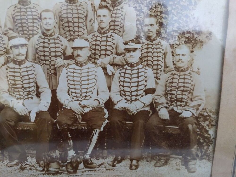 Photographie Militaires 14&egrave;me Rgt de Chasseurs &agrave; Cheval 1893 