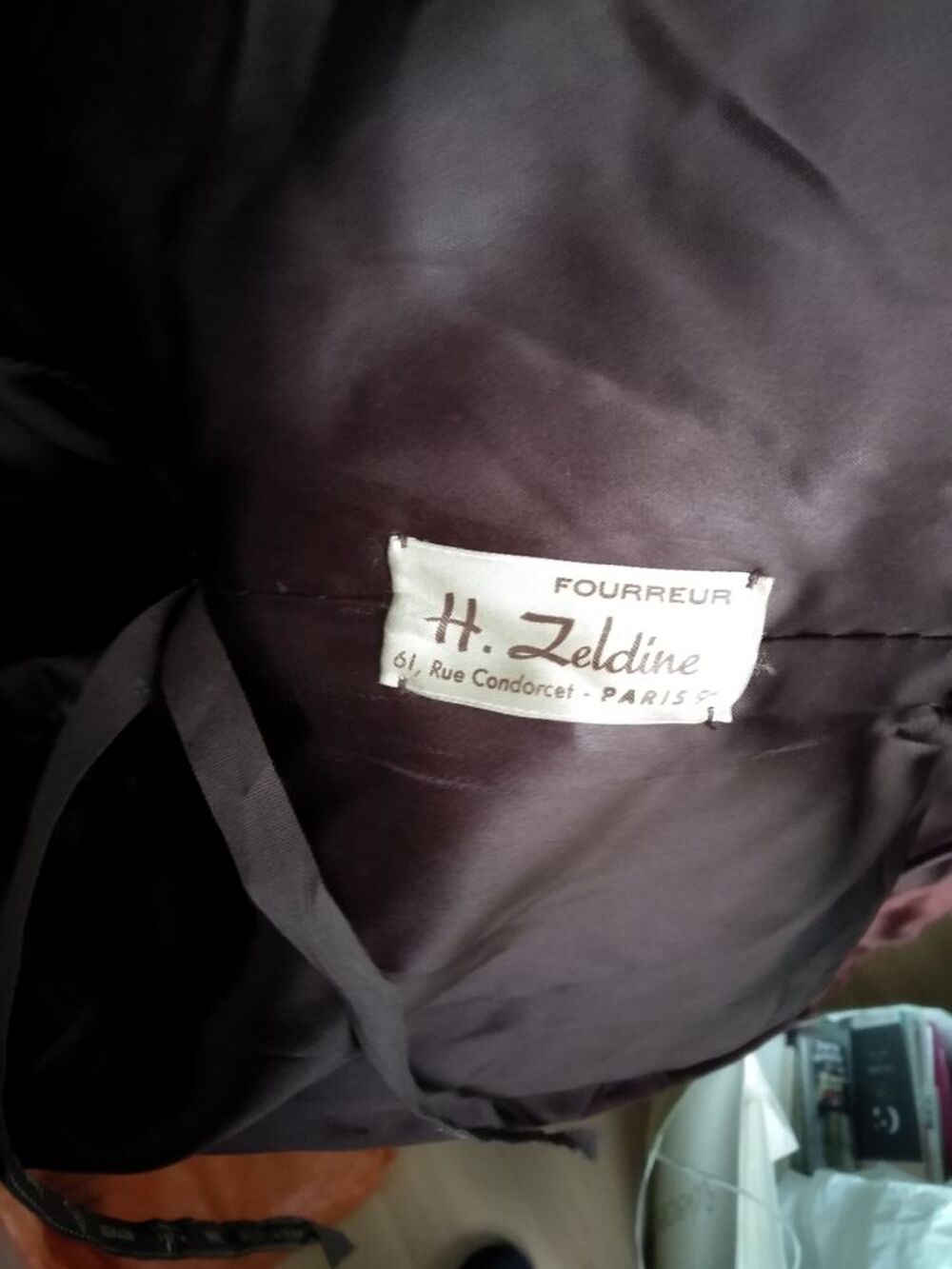Veste en fourrure de mouton Vêtements