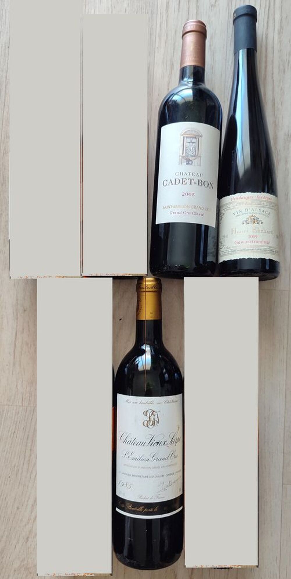 Bouteilles de vin Cuisine