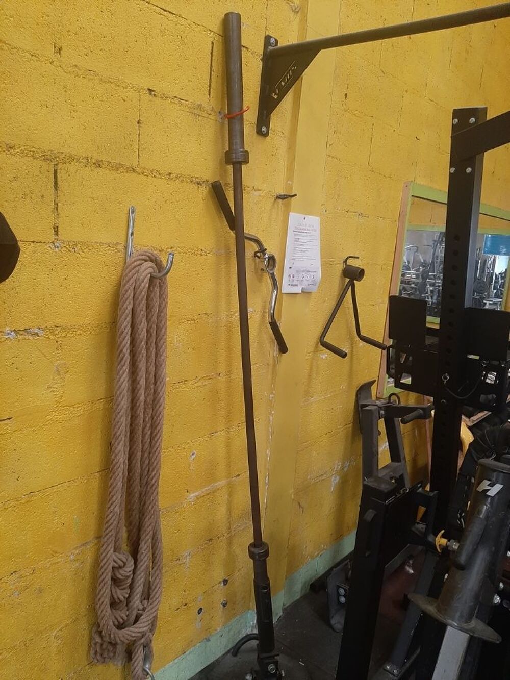 T-bar Rowing barre Sports