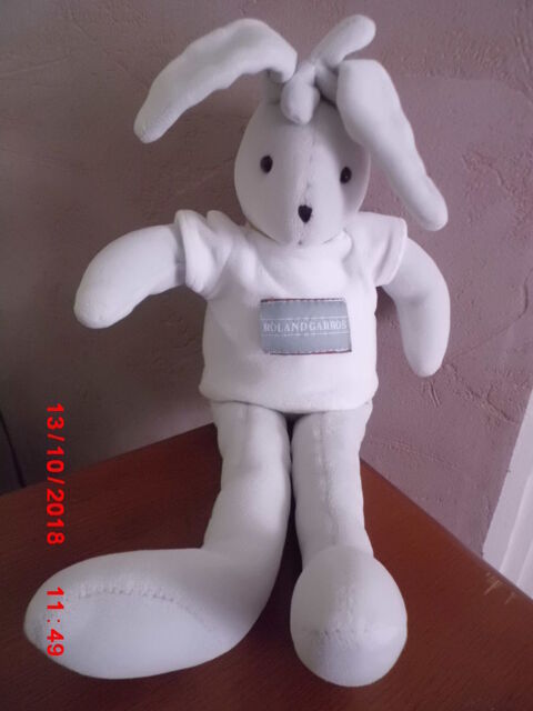PELUCHE LAPIN ROLAND GARROS 19 Oignies (62)