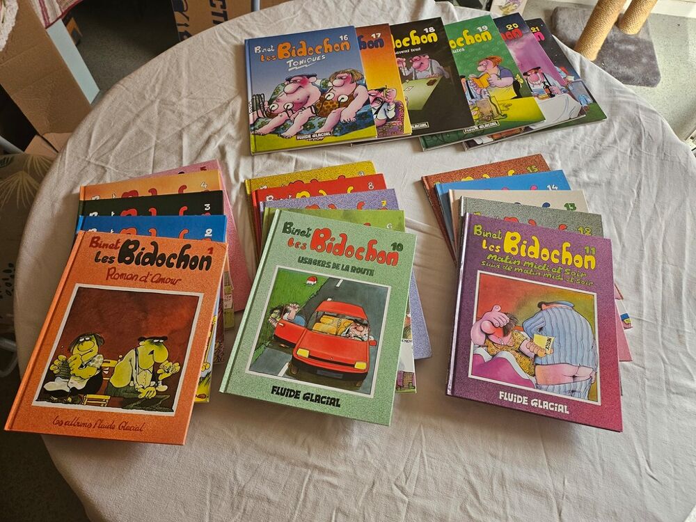 Lot Bandes dessin&eacute;es Les Bidochon Editions Fluide Glacial Livres et BD