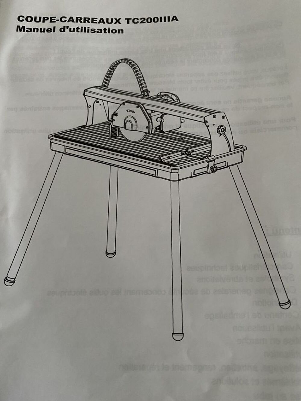 coupe carreaux Bricolage