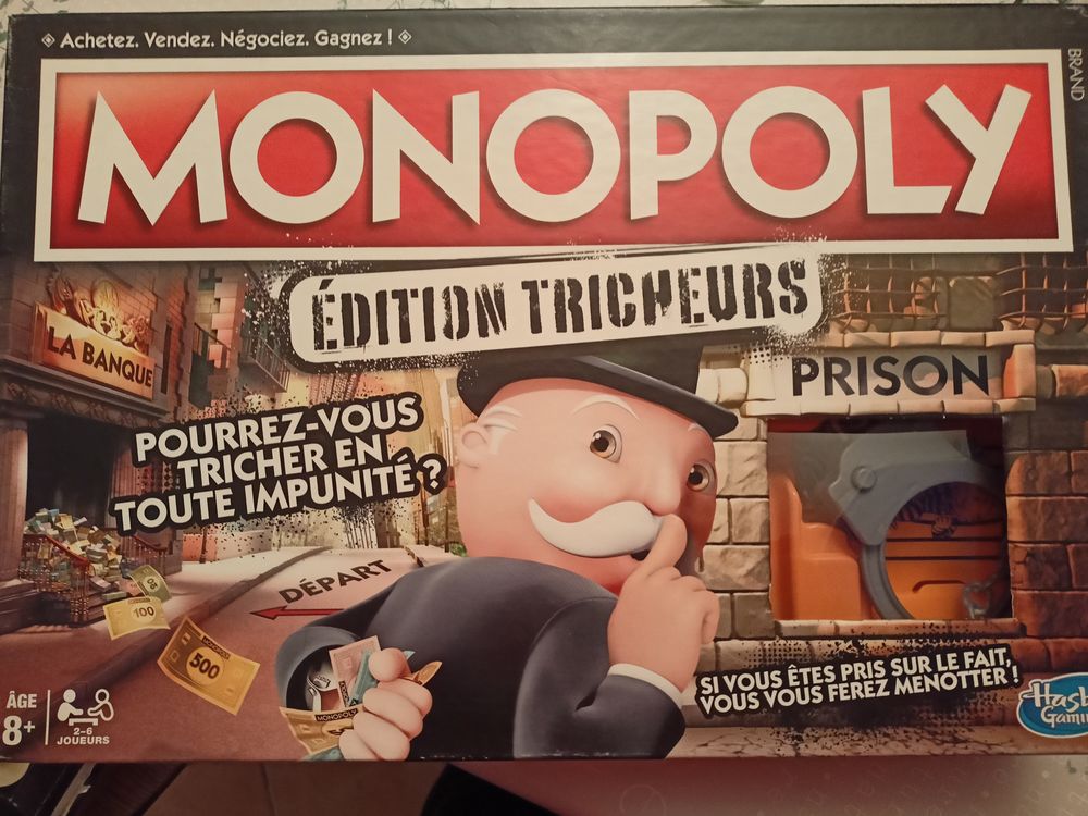 Jeu Hasbro Monopoly &eacute;dition des tricheurs Jeux / jouets