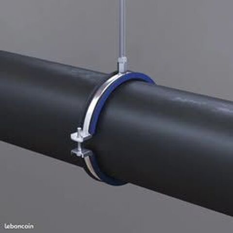 50 Colliers lourd Macrofix isolé 2 vis Thérouanne (62)