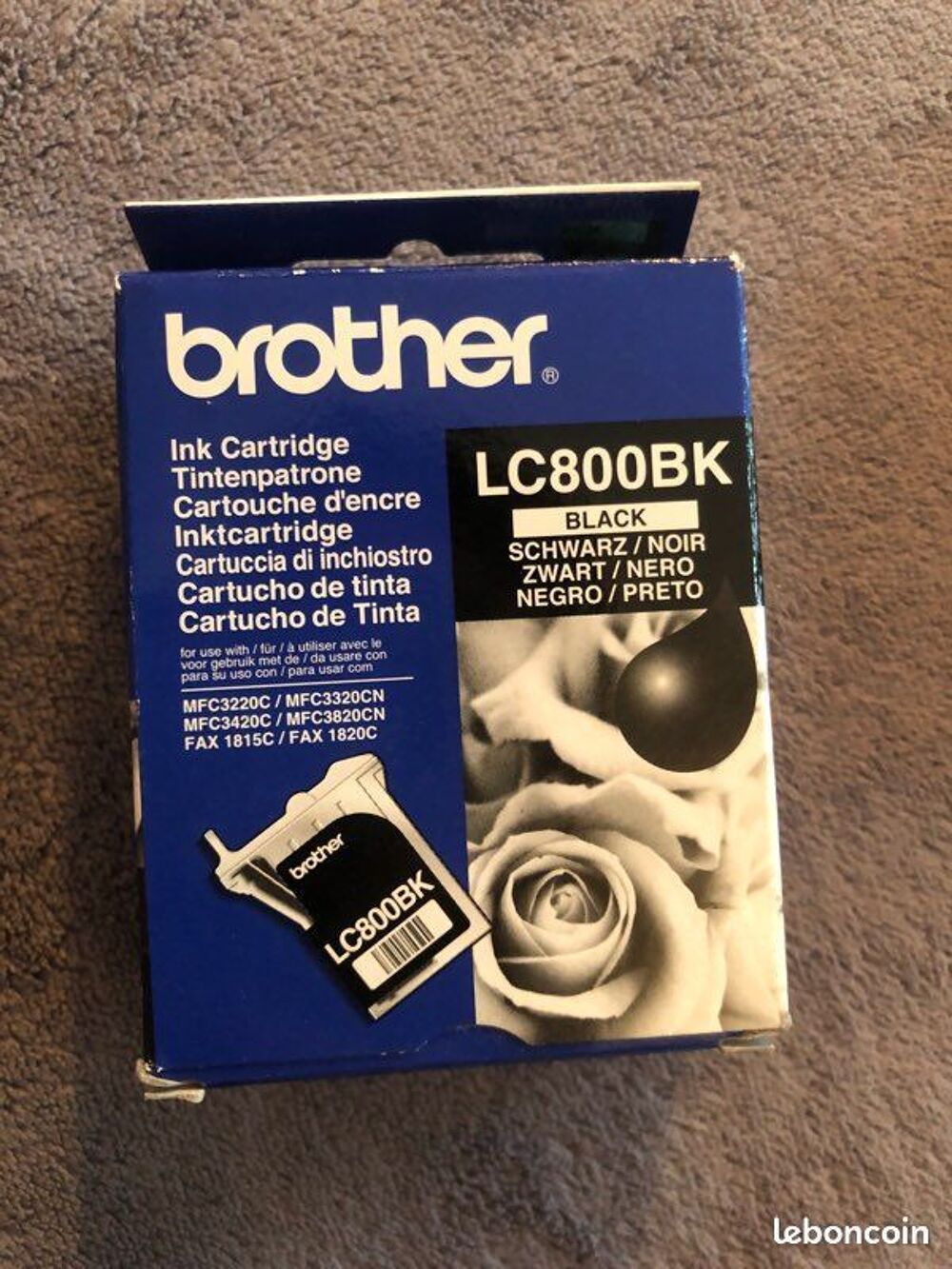 Cartouche d'encre Brother LC800BK + jaune Matériel informatique