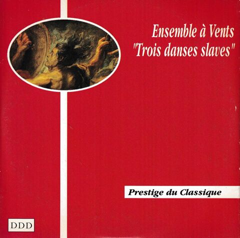 CD 3 Danses Slaves-Ensemble A Vents Des Conservatoires Paris 4 Antony (92)