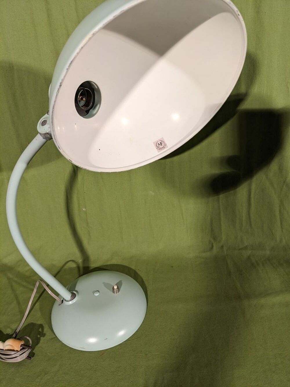 Lampe sign&eacute;e MANUFRANCE art d&eacute;co vintage 1950 en parfait &eacute;ta Décoration