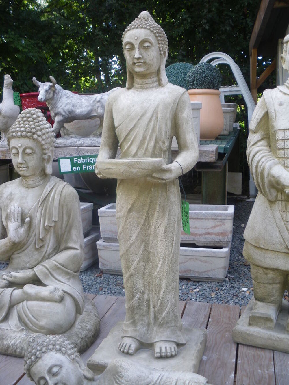 Statue, Bouddha en pierre Décoration