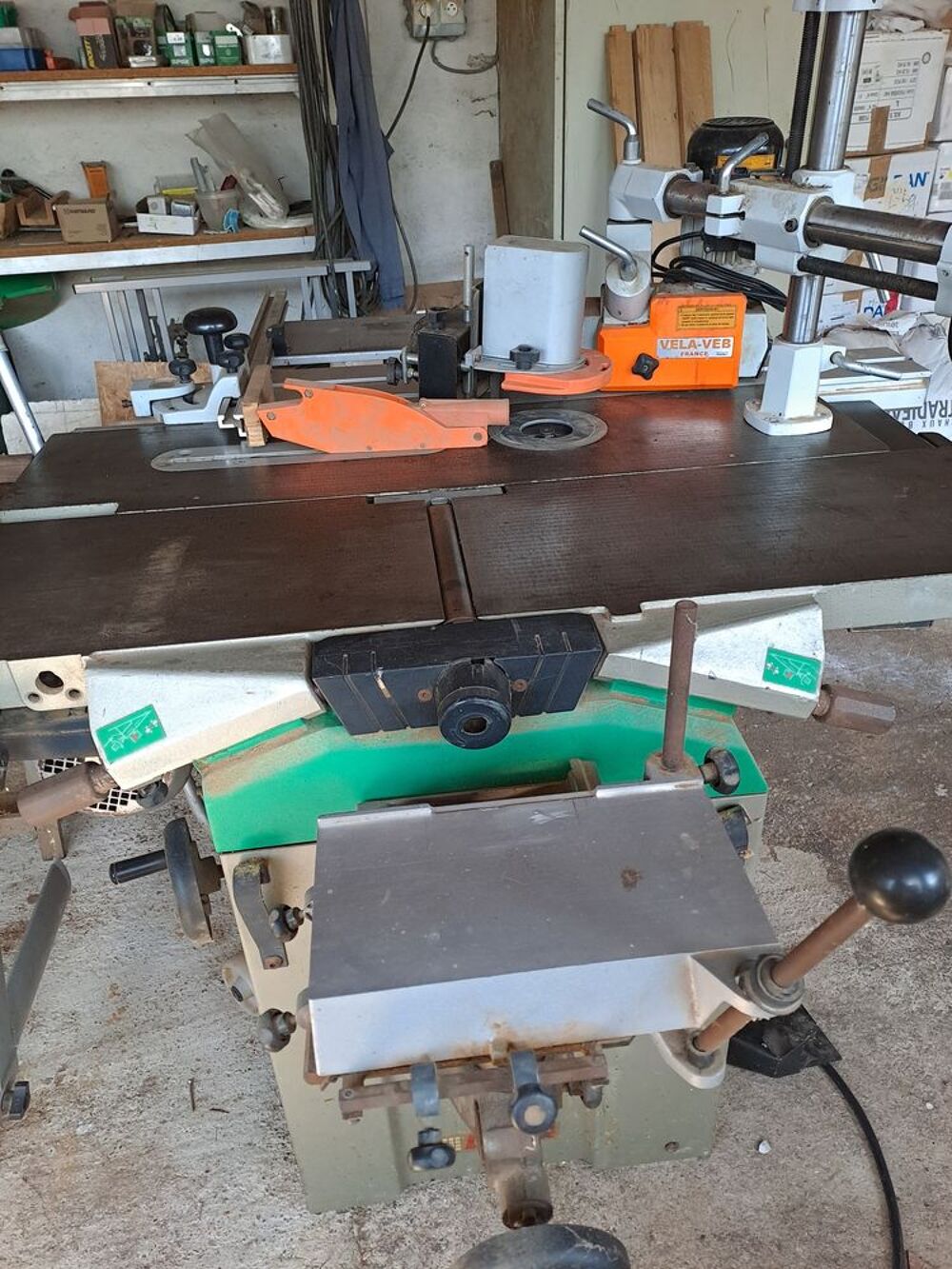 Machine &agrave; Bois LUREM 260 380 V Bricolage