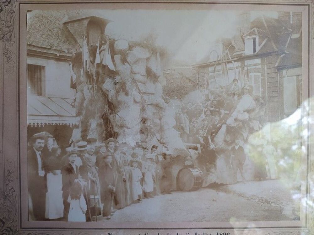 Photographie Nonancourt Cavalcade 5 Juillet 1896 Normandie 