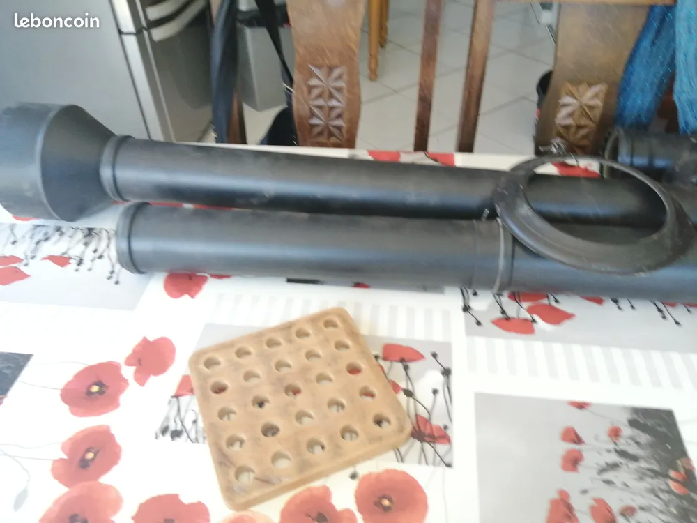 Tuyau po&ecirc;le &agrave; pellet Bricolage