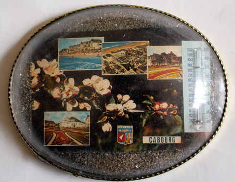 Cadre verre bombé CABOURG paillettes et Thermomètre 15 Issy-les-Moulineaux (92)