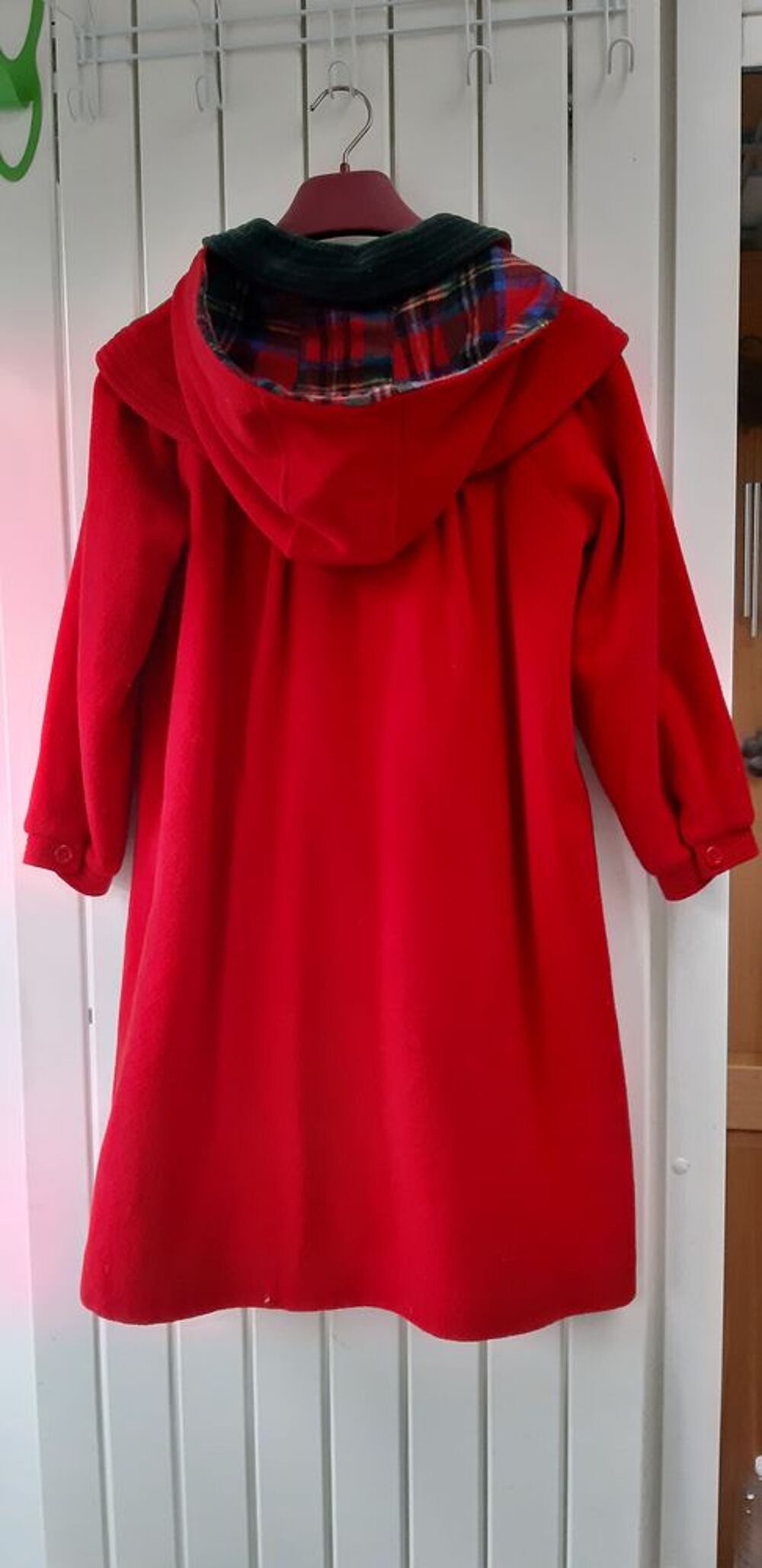 Manteau rouge 10 ans Vtements enfants