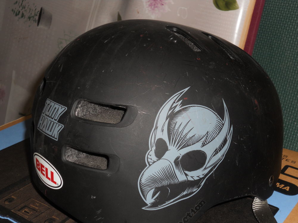 Casque BMX et genouill&egrave;res 2 Vélos