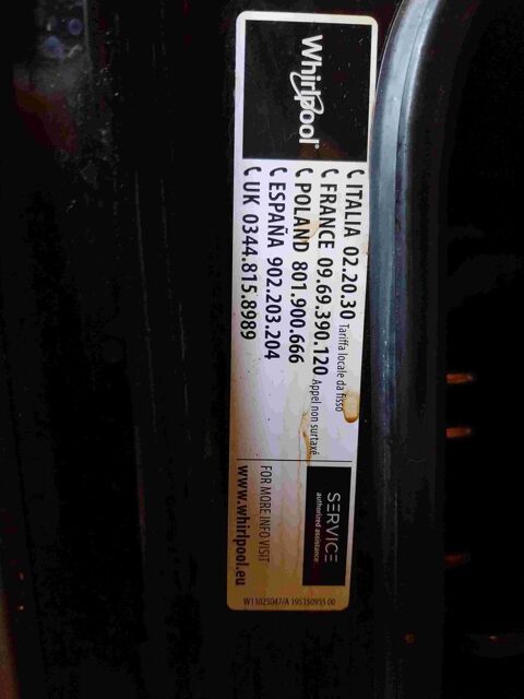 Cuisini�re WHIRLPOOL avec plaque de cuisson et four Les Lilas (93)